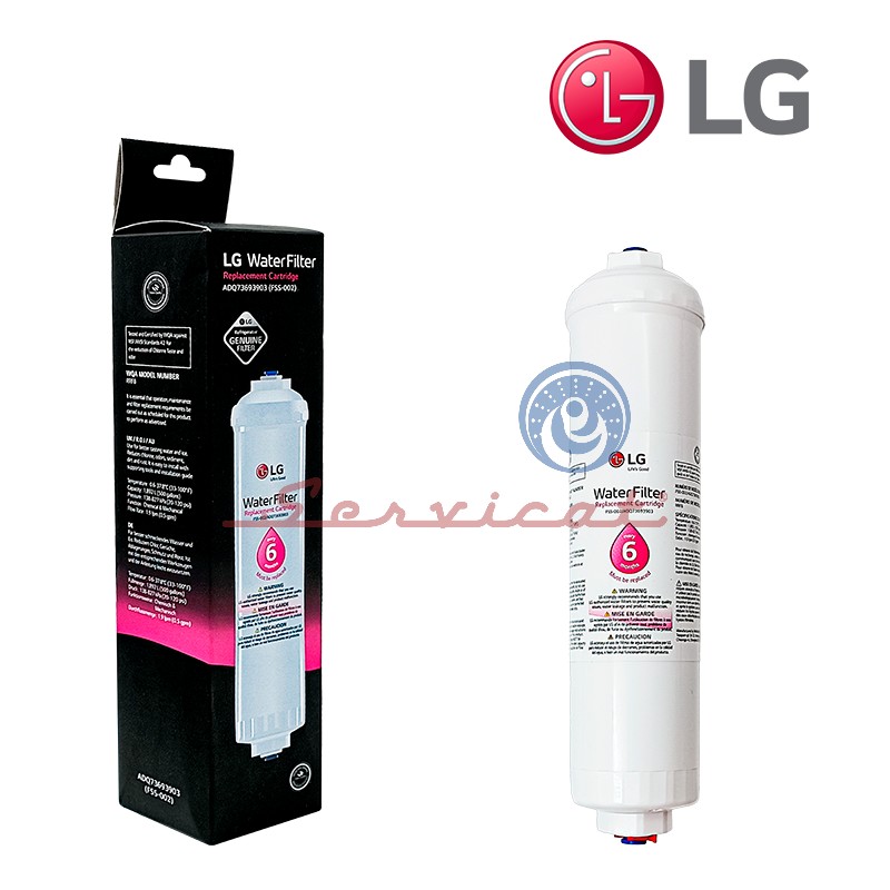 FILTRO DE AGUA  EXTERNO 500GAL ORIGINAL ICE MAKER REFRIGERADORA LG