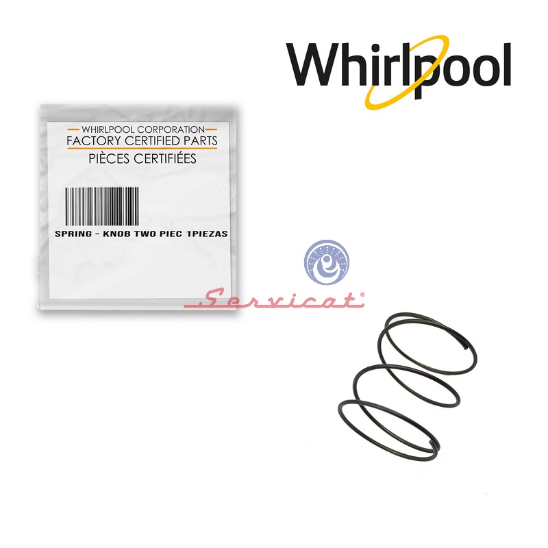 RESORTE DE PERILLA ORIGINAL COCINA WHIRLPOOL