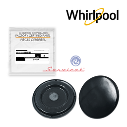 [6748] KIT TAPA/ESPARTALLAMA QUEMADOR 8CM ORIGINAL COCINA WHIRLPOOL MEXICANA