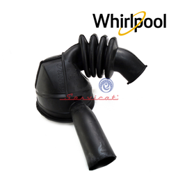 [3312] MANGUERA INTERNA DE AGUA UNIÓN BOMBA - TINA 22CM ORIGINAL LAVADORA WHIRLPOOL