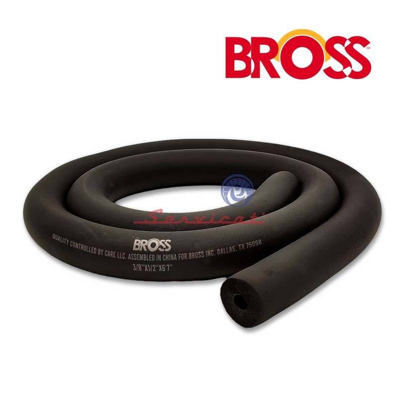 "RUBATEX 3/8"" X 1/2"" X 1.8M BROSS AIRE ACONDICIONADO TODAS LAS MARCAS"