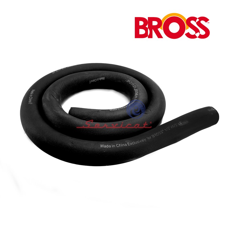 "RUBATEX 1/2"" X 1/2"" X 1.8M BROSS AIRE ACONDICIONADO TODAS LAS MARCAS"