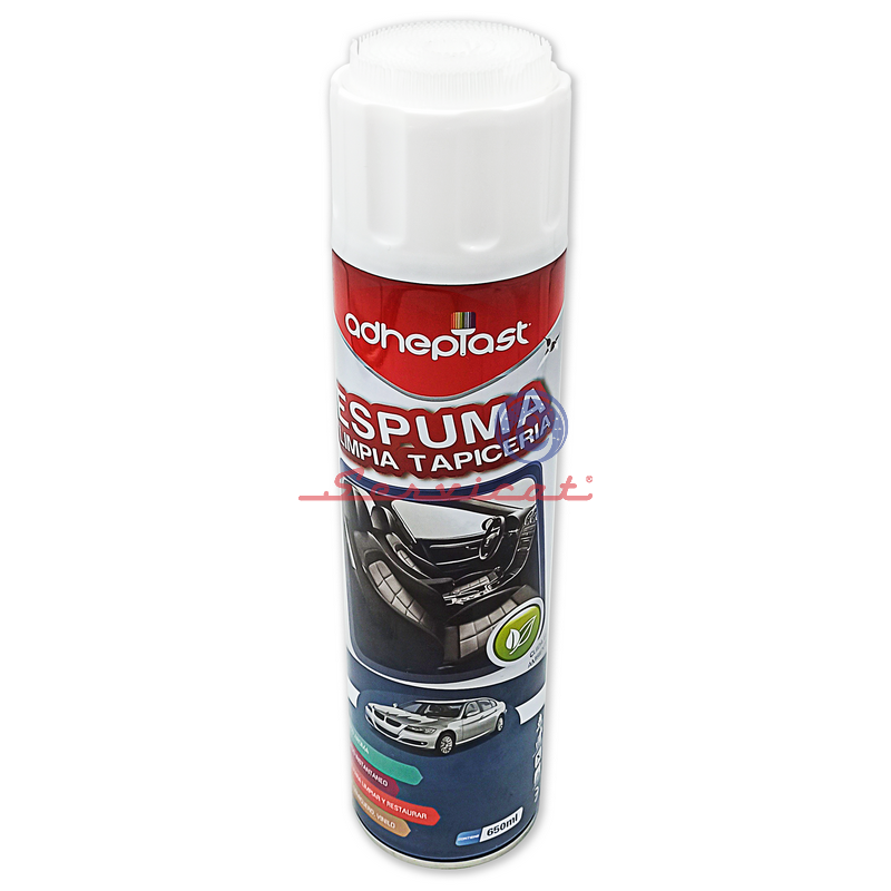 ESPUMA LIMPIA TAPICERIA 650ML AUTOMOTRIZ TODAS LAS MARCAS