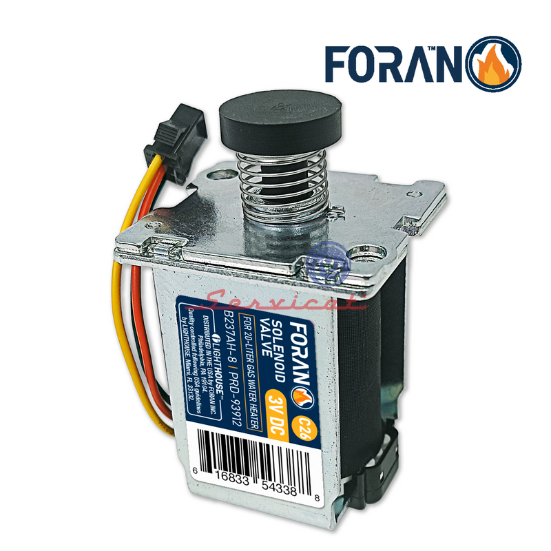 SOLENOIDE FORAN CALEFON 20 LITROS TODAS LAS MARCAS