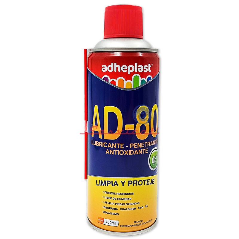 LUBRICANTE AD-80 450ML ADHEPLAST TODAS LAS MARCAS