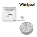 PERILLA PLÁSTICA DE INTERRUPTOR SELECTOR CON VÁSTAGO MEDIA LUNA ØEXT:5CM ORIGINAL LAVADORA WHIRLPOOL