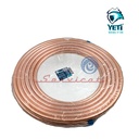 TUBERÍA DE COBRE 1/2" X 15M ORIGINAL YETI REFRIGERADORA TODAS LAS MARCAS