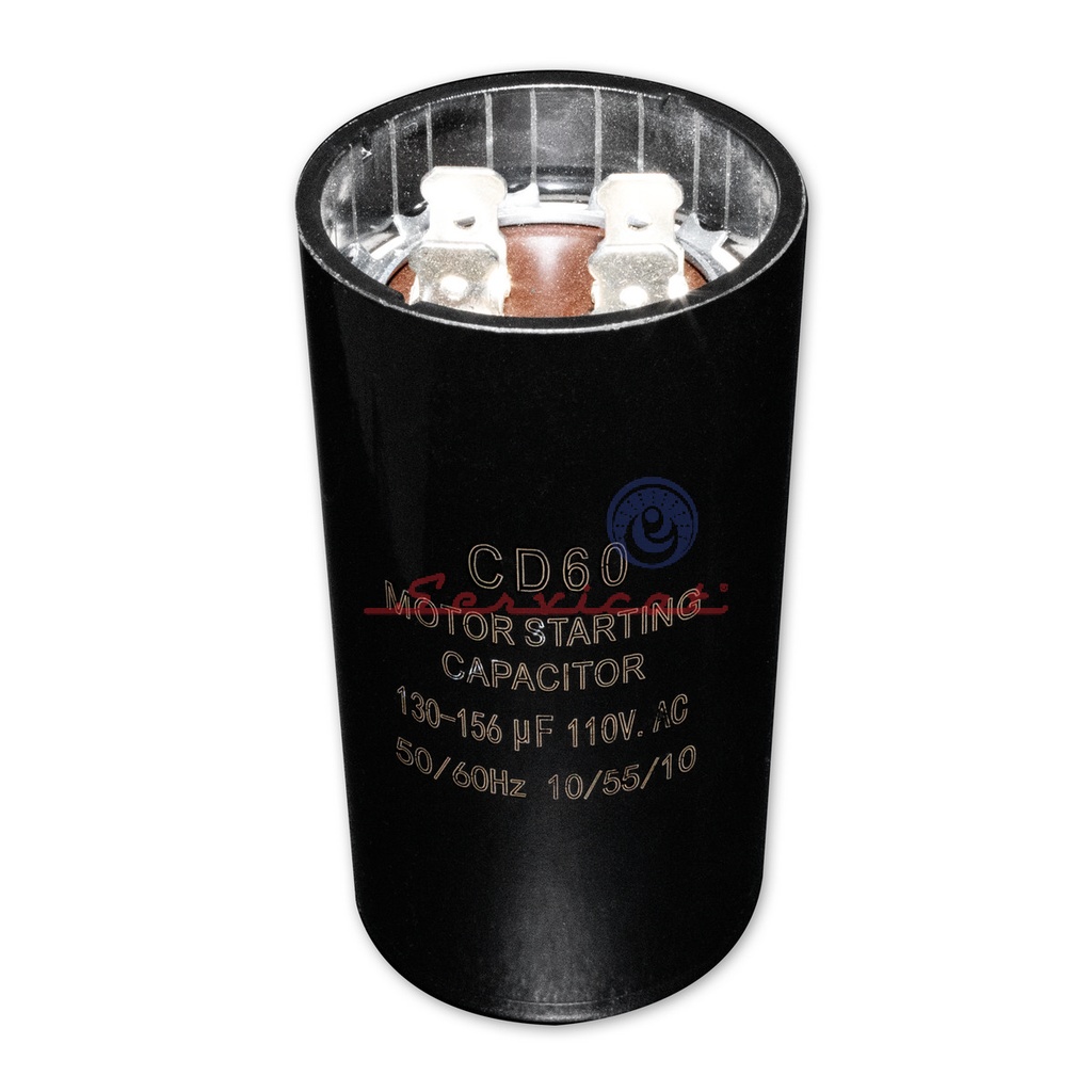 CAPACITOR DE ARRANQUE 130 - 156UF A 110VAC REFRIGERADORA TODAS LAS MARCAS