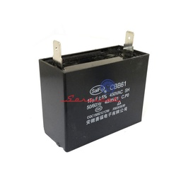 [1065] CAPACITOR DE MARCHA 15UF A 450VAC REFRIGERADORA MABE