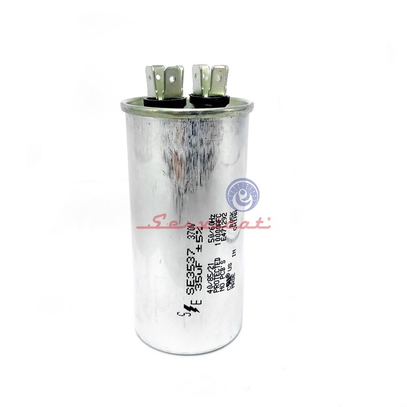 CAPACITOR DE MARCHA 35UF A 370VAC CAPACIMAX REFRIGERADORA TODAS LAS MARCAS