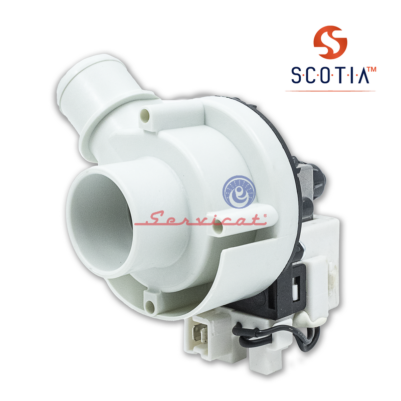 BOMBA ELÉCTRICA DE DRENAJE 45W SCOTIA LAVADORA MABE