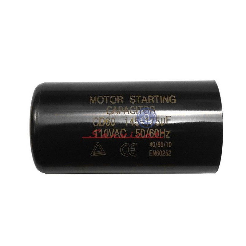 CAPACITOR DE ARRANQUE 145 - 175UF A 110VAC REFRIGERADORA TODAS LAS MARCAS