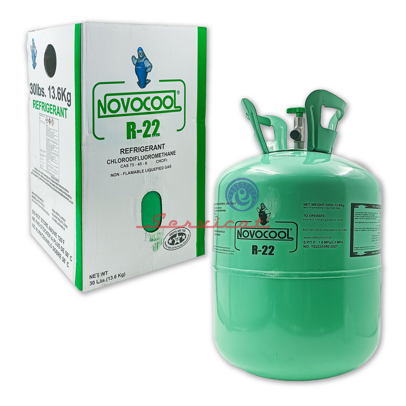 BOMBONA DE GAS REFRIGERANTE R22 -13.6KG REFRIGERADORA TODAS LAS MARCAS