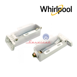 [12156] KIT BISAGRAS ORIGINAL REFRIGERADORA  WHIRLPOOL BRASILERA