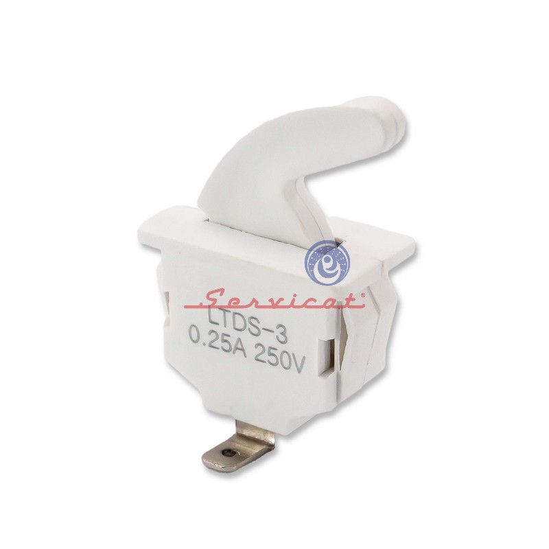 INTERRUPTOR SIMPLE DE FOCO 2 PINES PUERTA REFRIGERADORA HACEB - WHIRLPOOL