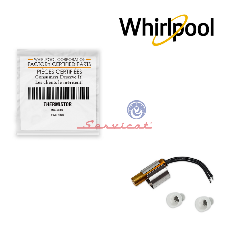 TERMISTOR ORIGINAL REFRIGERADORA  WHIRLPOOL