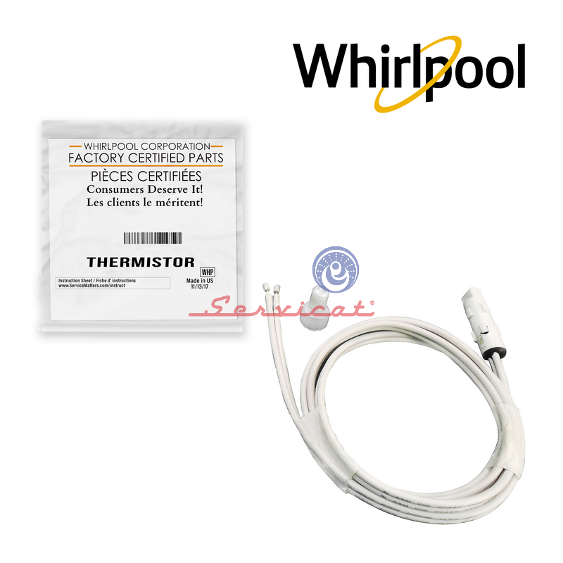 TERMISTOR ORIGINAL REFRIGERADORA  WHIRLPOOL