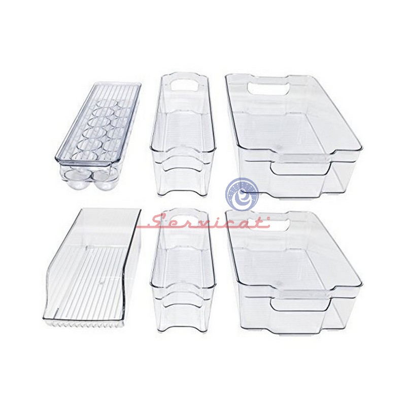 KIT DE BANDEJAS ORGANIZADORA REFRIGERADORA TODAS LAS MARCAS
