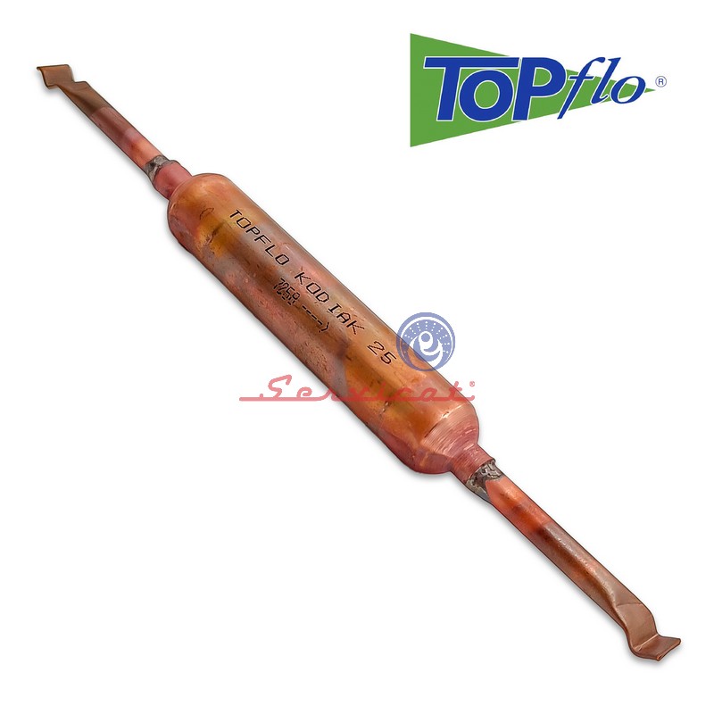 FILTRO DE COBRE SOLDABLE  15GR  ORIGINAL TOPFLO REFRIGERADORA  TODAS LAS MARCAS