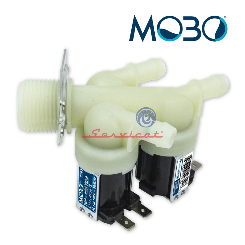 ELECTROVÁLVULA 3 SOLENOIDES - 110V A 120V MOBO LAVADORA SAMSUNG - LG - HACEB