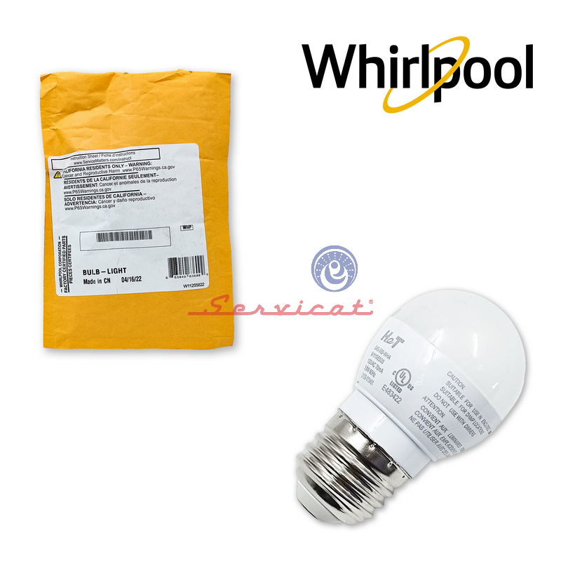 FOCO LED 3.8W ORIGINAL REFRIGERADORA WHIRLPOOL