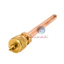 VÁLVULA DE CARGA 1/4'' X 7CM REFRIGERADORA TODAS LAS MARCAS