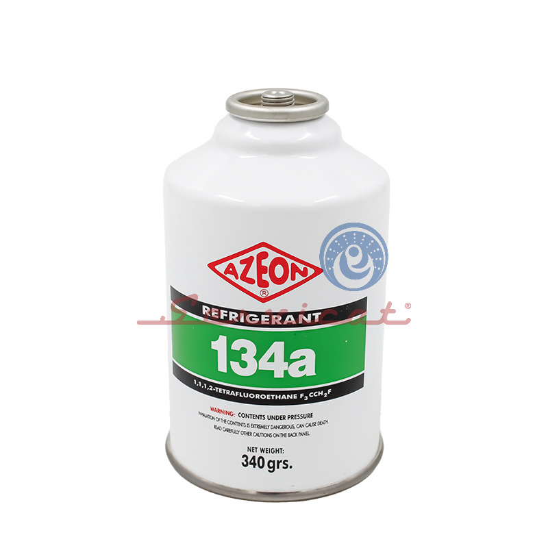 POTE DE GAS REFRIGERANTE R134A - 340GR REFRIGERADORA TODAS LAS MARCAS