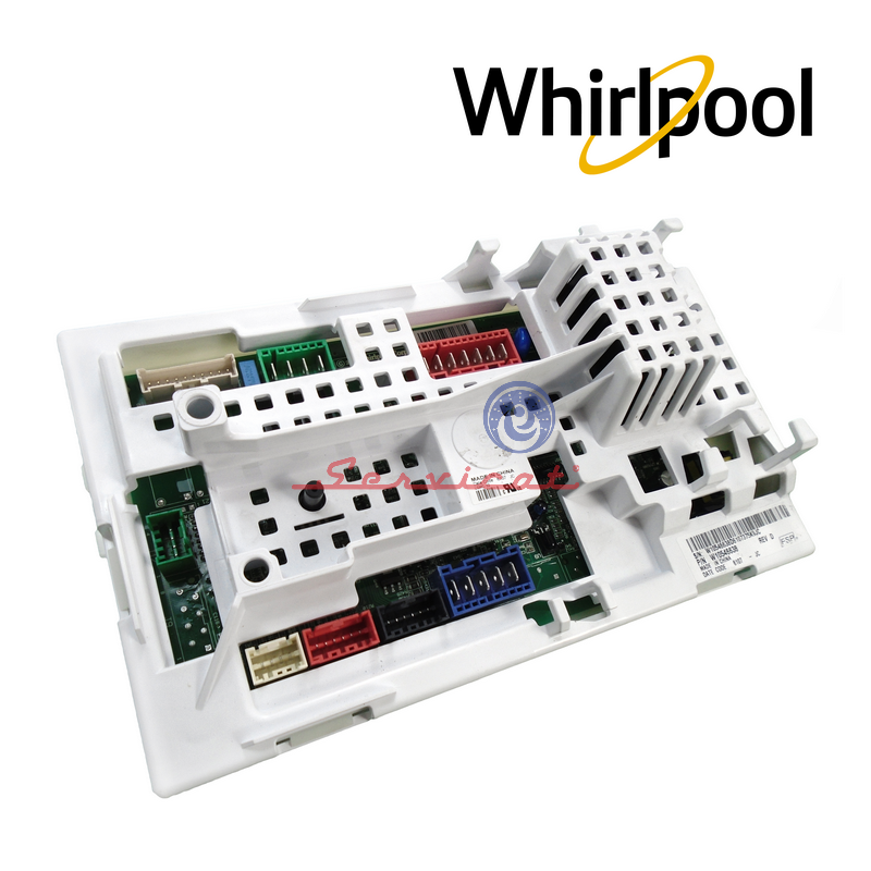 TARJETA ELECTRÓNICA DE CONTROL Y POTENCIA 8 CONECTORES-120V ORIGINAL LAVADORA WHIRLPOOL XPERT SYSTEM