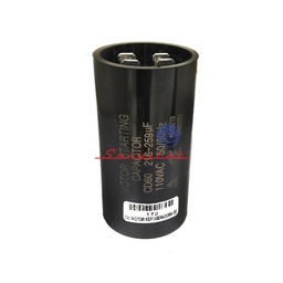 [170] CAPACITOR DE ARRANQUE 216 - 259UF A 110VAC REFRIGERADORA TODAS LAS MARCAS