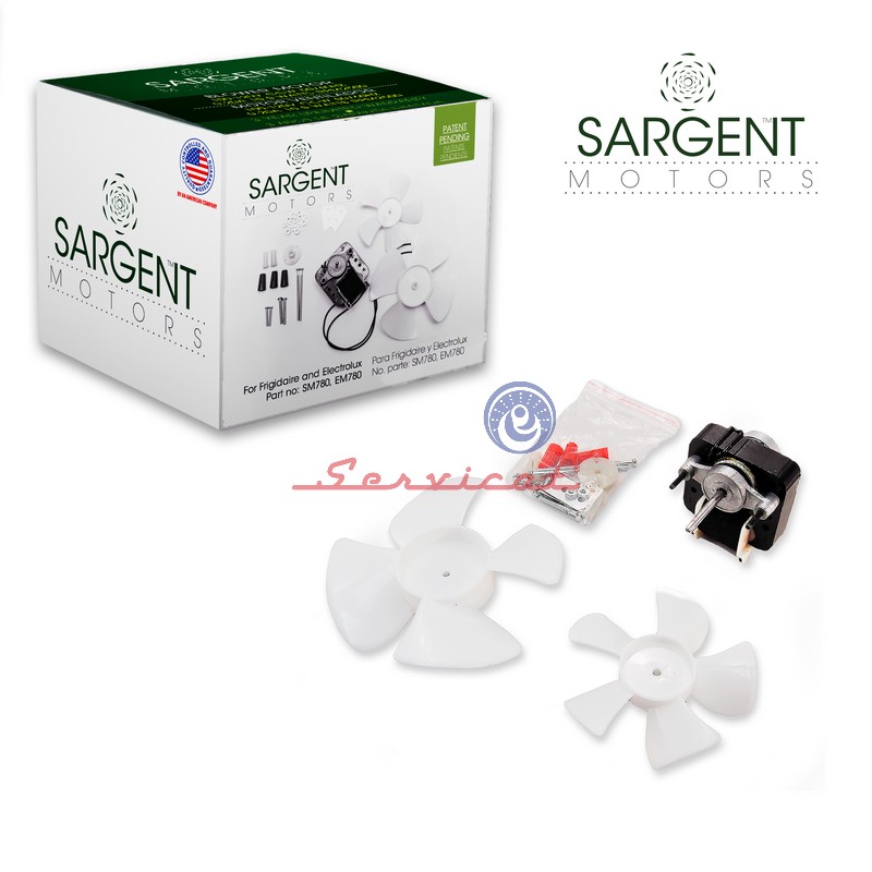 MOTOR VENTILADOR 6W SARGENT REFRIGERADORA FRIGIDAIRE - ELECTROLUX