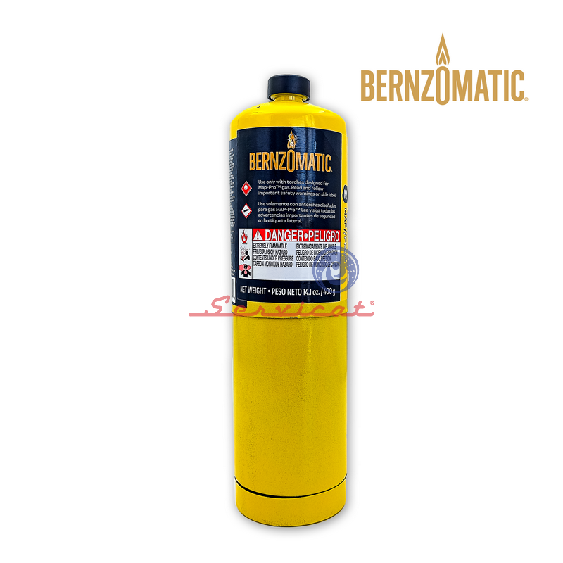 POTE DE GAS MAPP - 400GR ORIGINAL REFRIGERADORA TODAS LAS MARCAS