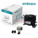 COMPRESOR 1/5HP - R134A - LBP/MBP ORIGINAL REFRIGERADORA TODAS LAS MARCAS
