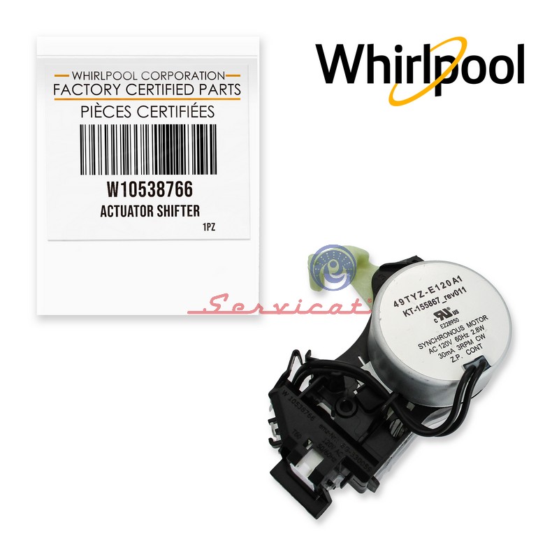 ACTUADOR 2.8W ORIGINAL LAVADORA WHIRLPOOL