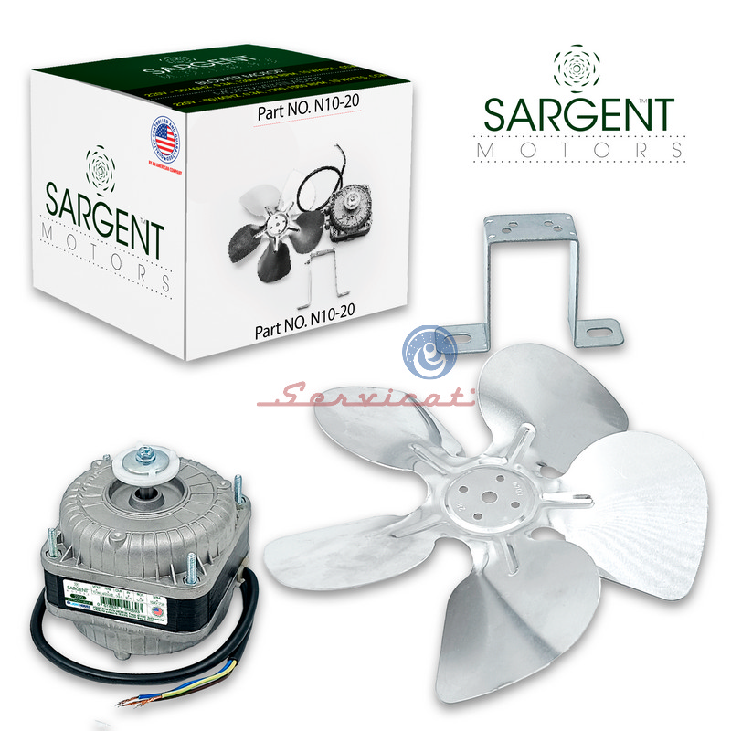 MOTOR VENTILADOR 10W SARGENT REFRIGERADORA MABE