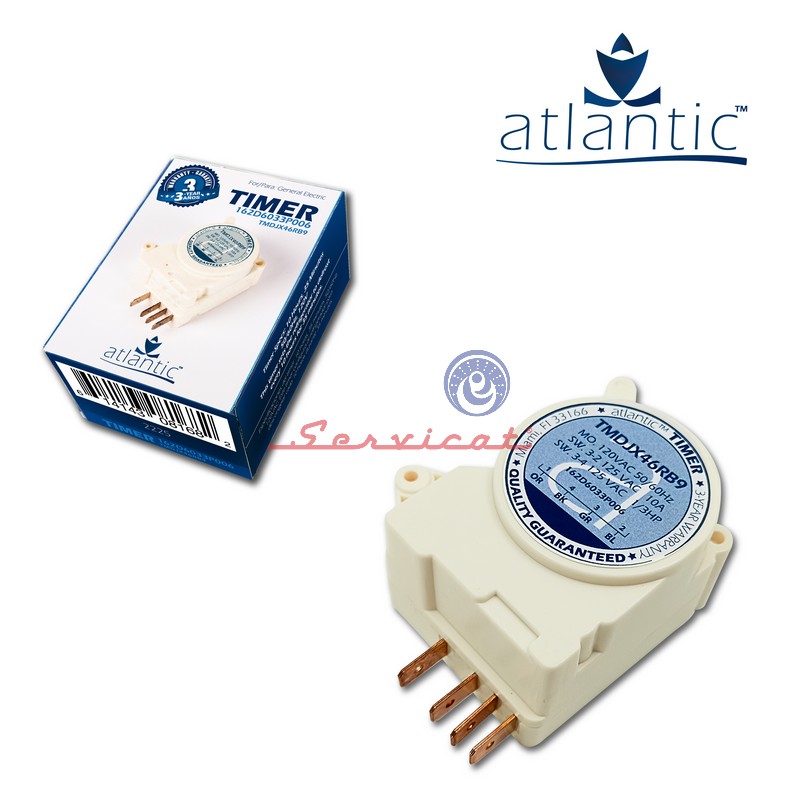 TIMER DE DESHIELO 10H - 35MIN ATLANTIC REFRIGERADORA MABE - GENERAL ELECTRIC