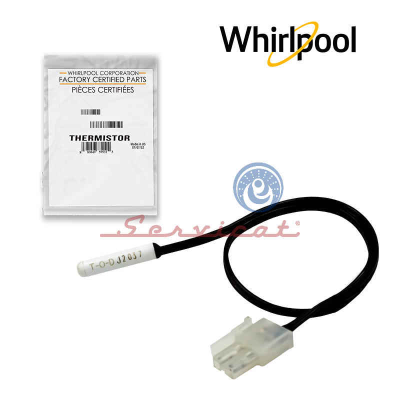 TERMISTOR 2.7 KOHMS - NTC ORIGINAL REFRIGERADORA WHIRLPOOL