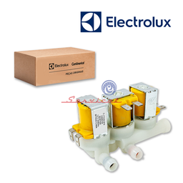 [2300] ELECTROVÁLVULA 3 SOLENOIDES - 127V ORIGINAL LAVADORA ELECTROLUX - FRIGIDAIRE