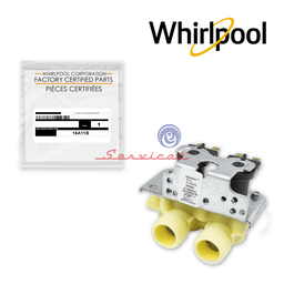 [2320] ELECTROVÁLVULA 2 SOLENOIDES - 120V ORIGINAL LAVADORA WHIRLPOOL