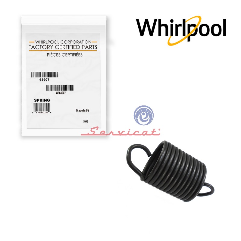 RESORTE PARA TINA  ORIGINAL LAVADORA WHIRLPOOL