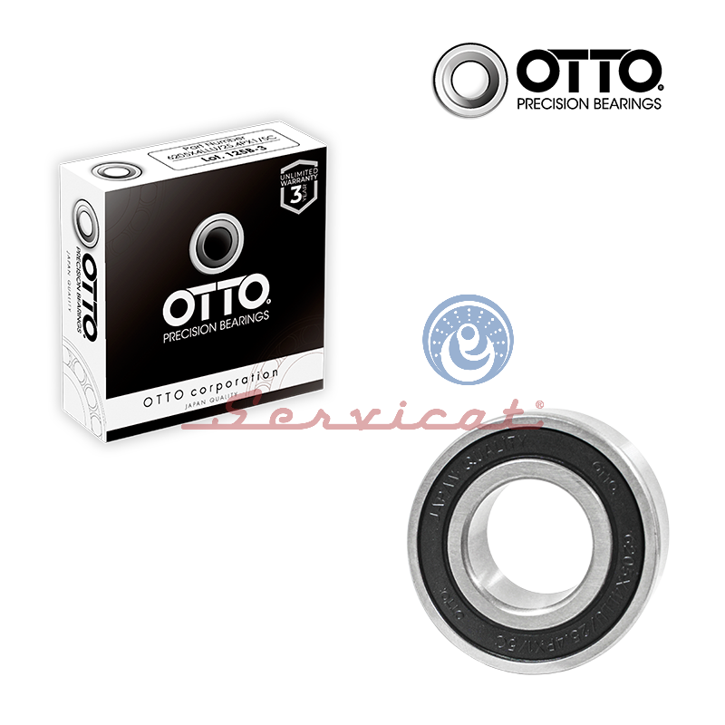 RODAMIENTO ØINT:2.5CM - ØEXT:5.2CM - ESP:1.5CM OTTO LAVADORA MABE - GENERAL ELECTRIC