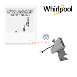 [2643] SWITCH PUERTA 4 CABLES DE CONEXIÓN ORIGINAL LAVADORA WHIRLPOOL