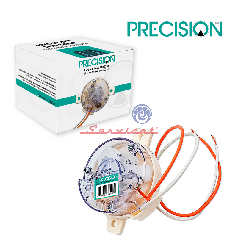 TIMER REDONDO 2 CABLES - 2 SUJECIONES RECTAS PRECISION LAVADORA HACEB - MABE