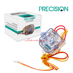 [2716] TIMER CUADRADO 3 CABLES + 1 PUENTEADO - 2 SUJECIONES RECTAS PRECISION LAVADORA DAEWOO-HACEB-SAMSUNG