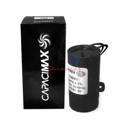 [3745] CAPACITOR DE MARCHA 45UF A 250VAC CAPACIMAX LAVADORA WHIRLPOOL