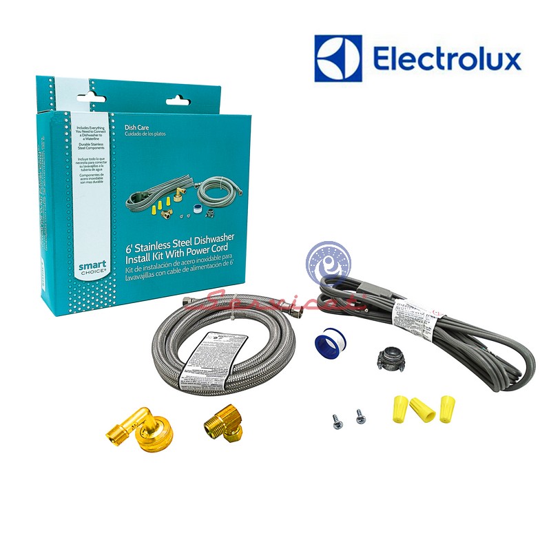 KIT COMPLETO INSTALACION LAVAPLATOS FRIGIDAIRE - ELECTROLUX