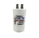 CAPACITOR DE MARCHA 25UF A 250VAC LAVADORA TODAS LAS MARCAS