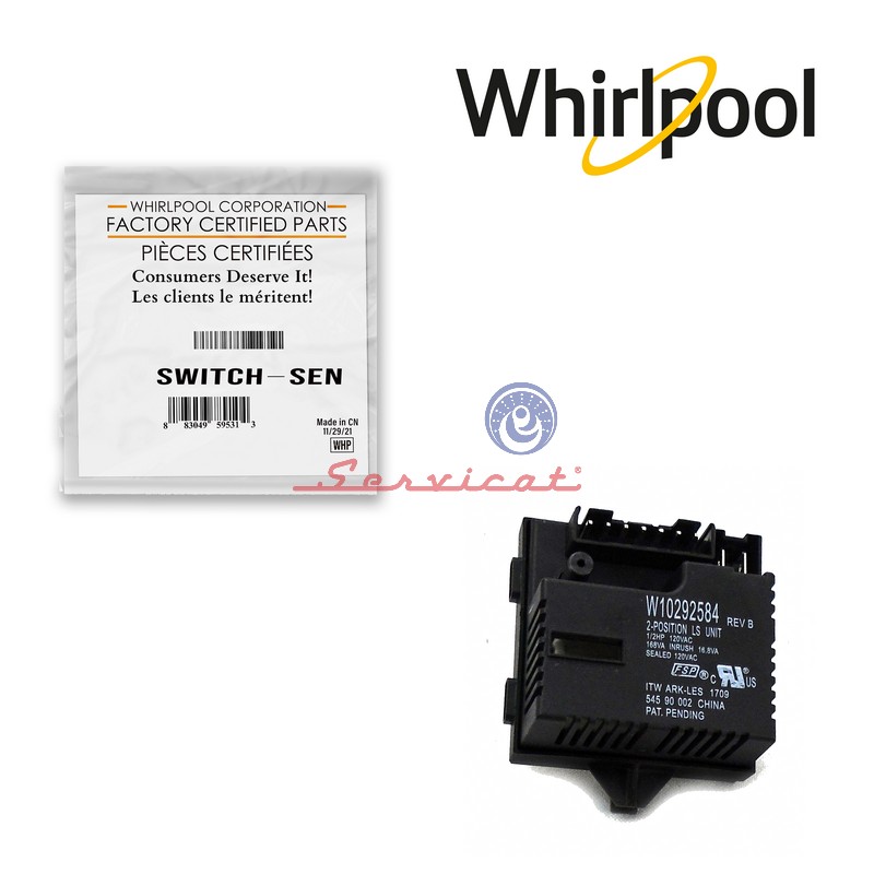 SWITCH LAVADORA WHIRLPOOL