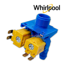 VALVULA 2 SOLENOIDES ORIGINAL LAVADORA WHIRLPOOL