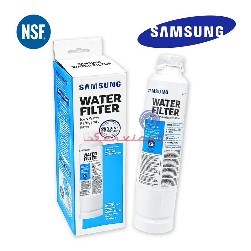 FILTRO AGUA  ICE MAKER  0.5GPM ORIGINAL REFRIGERADORA SAMSUNG