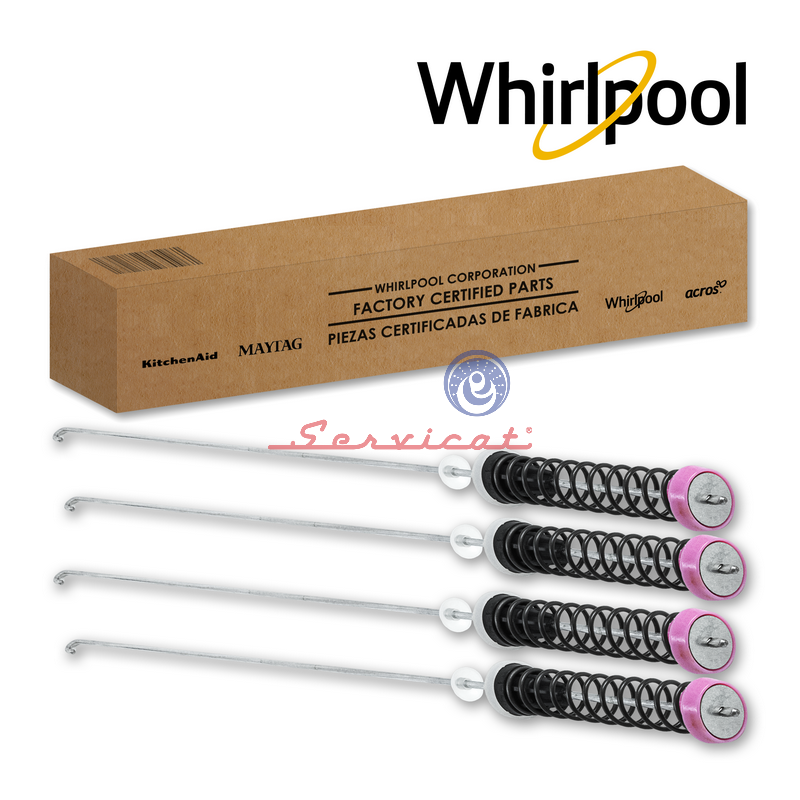 KIT BARRAS DE SUSPENSIÓN 59CM ORIGINAL LAVADORA WHIRLPOOL